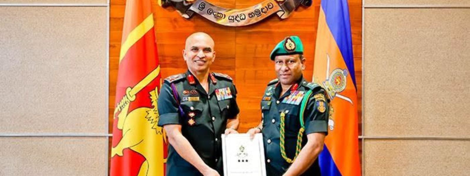 Major General Udugama Is New Army Chief of Staff